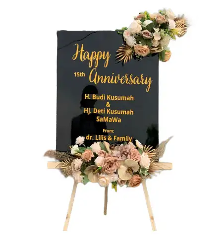 Papan Bunga Akrilik Senggrong