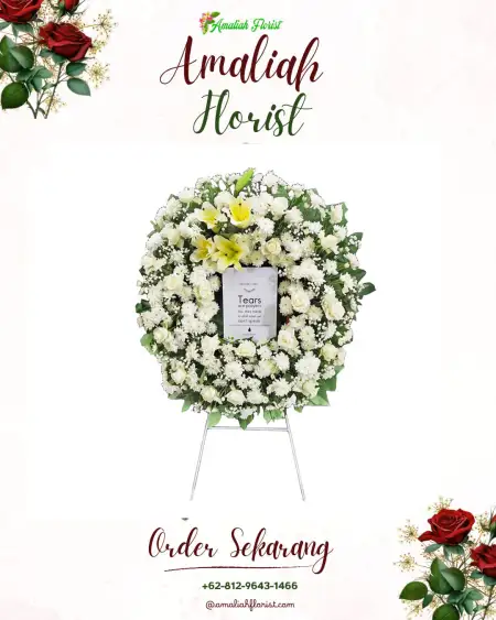 Krans Bunga Duka Senggrong